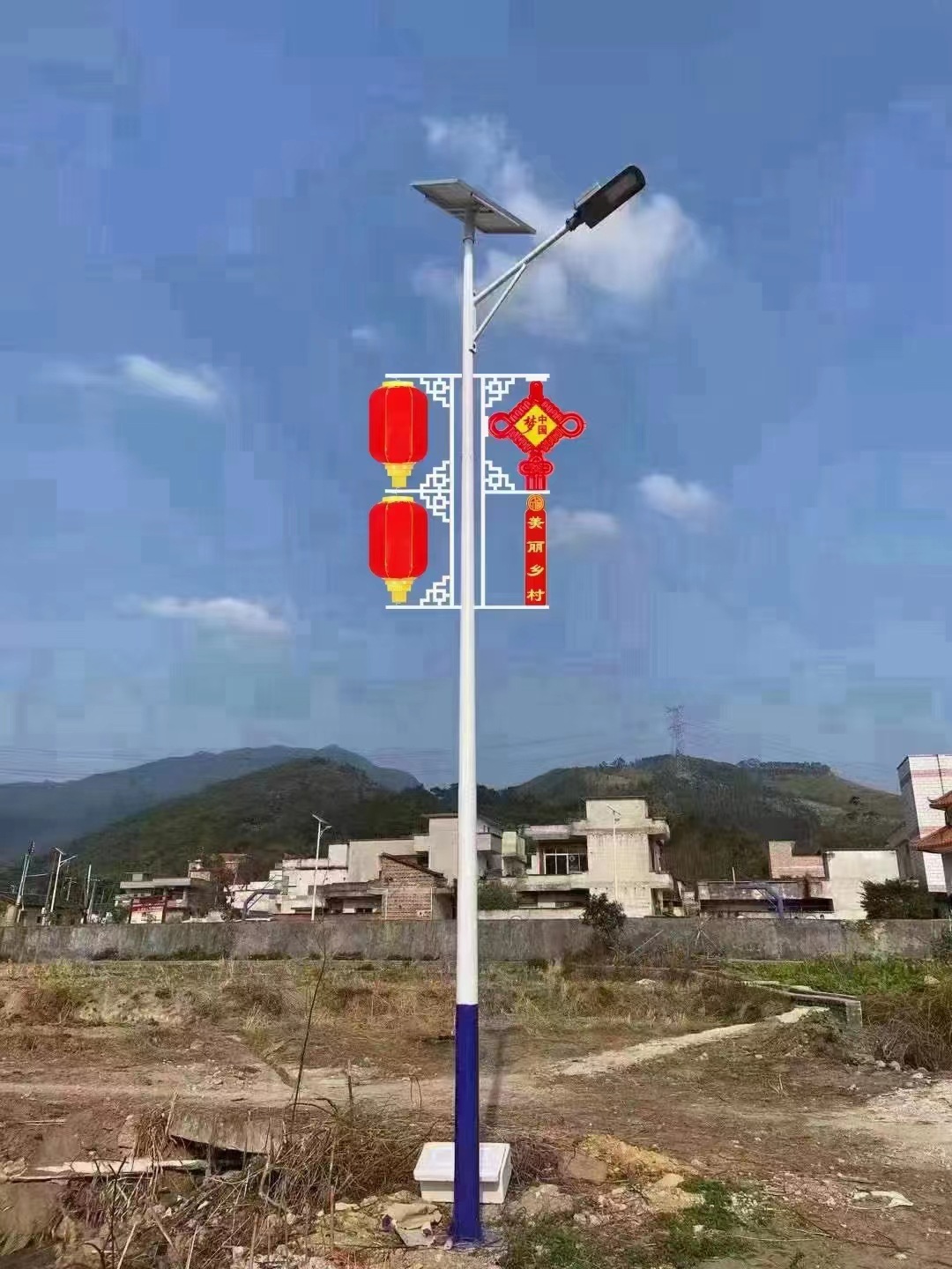 太阳能路灯厂家一体化太阳能路灯市政工程单臂双臂LED市电路灯