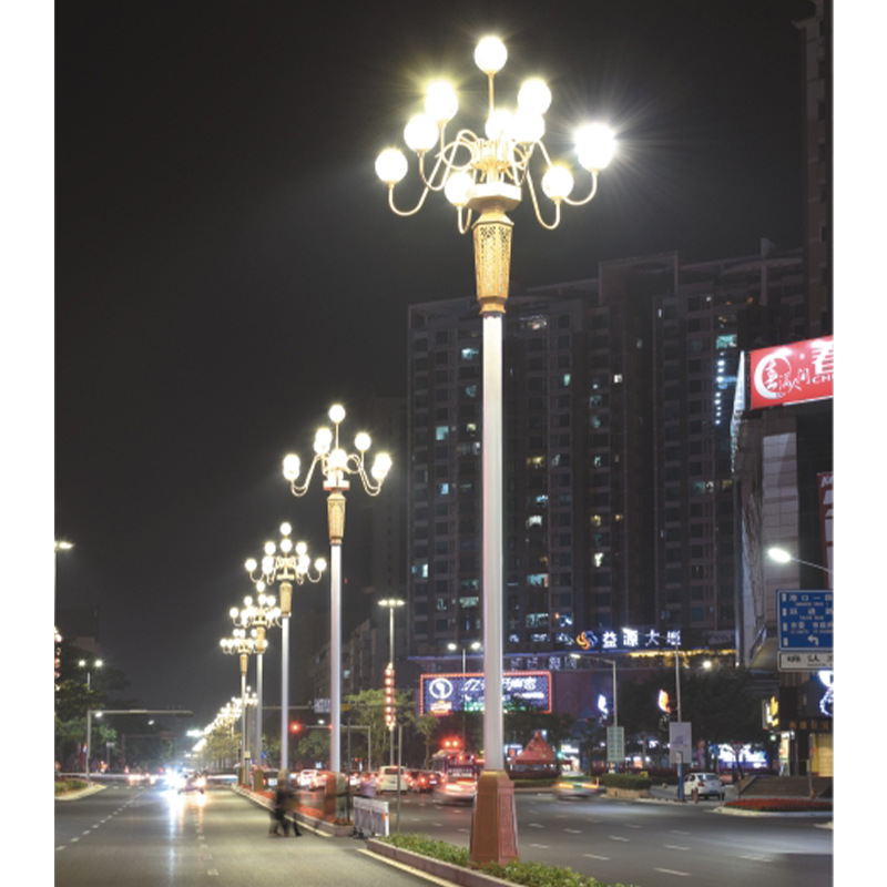 定制中华灯市政道路照明灯户外广场亮化仿古大型高杆庭院灯景观灯