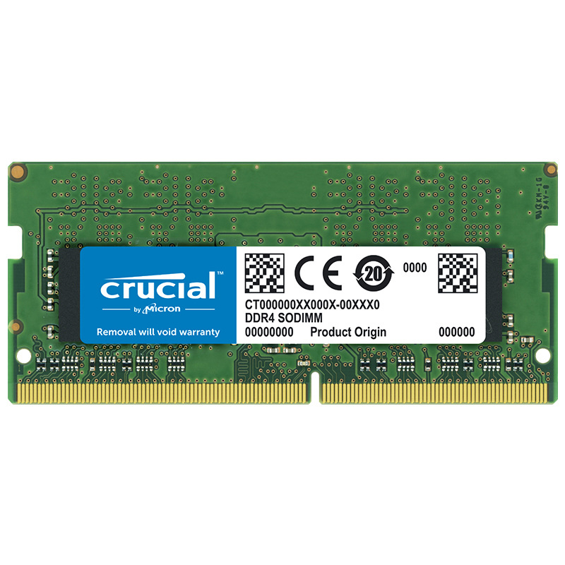 英睿达Crucial8G16G32GB DDR4 3200频率笔记本电脑一体机内存条