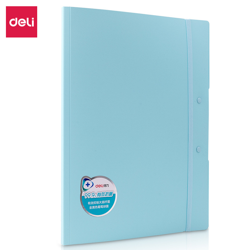 得力72662试卷收纳袋册A3/A4试卷夹资料册文件夹透明插页 批发