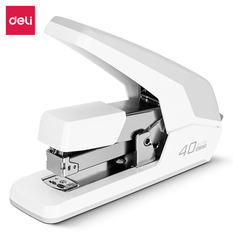 得力0477/0478/0479省力订书机学生装订机订书器学习办公用品