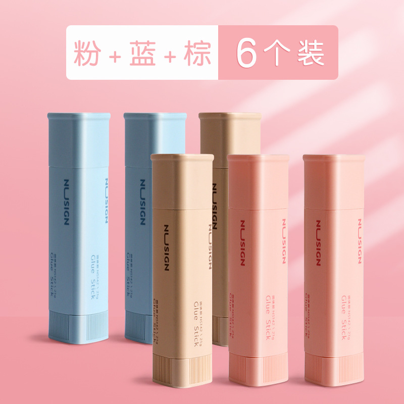 Deli Solid Adhesive Triangle Stick for Students, Strong Primary School Students, Handmade Adhesive for Children, Wholesale of Office Stationery