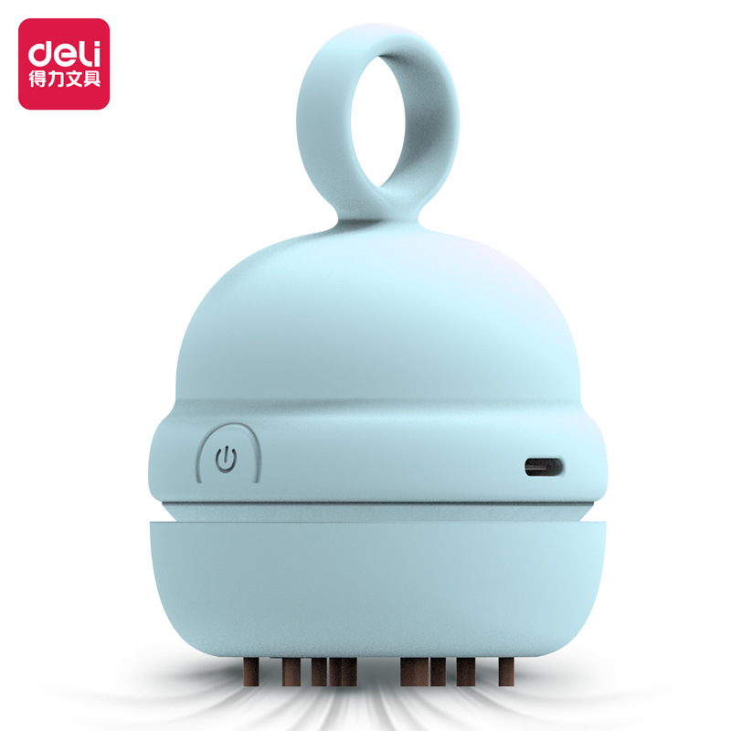 得力桌面清洁器18887/18890/18891充电式纸屑灰尘橡皮擦键盘清洁