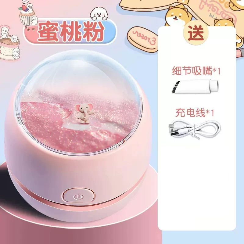 得力TQ100充电款桌面吸尘器清洁文具学生用吸橡皮擦屑铅笔灰批发