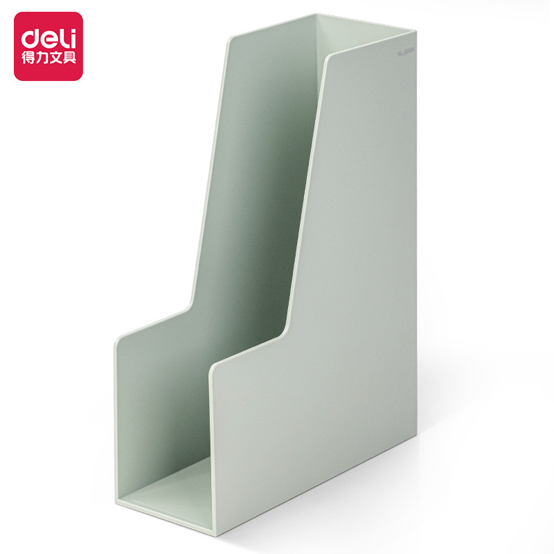 得力纽赛NS022文件架办公用品文件框大号书立加厚文件夹文件座筐