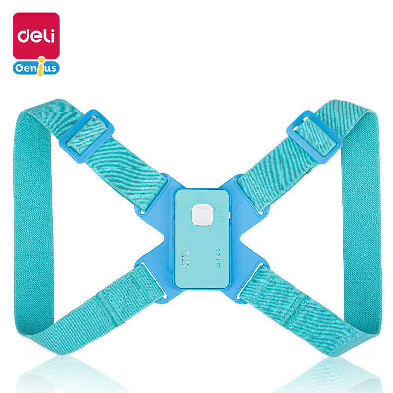 Deli 74355 Student Intelligent Orthopedic Strap for Children and Adults, Anti Hump and Myopia Strap