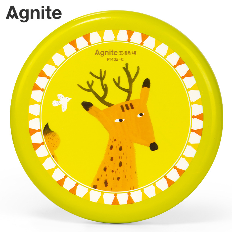 得力飞盘儿童软飞盘可回旋飞碟亲子互动游戏户外幼儿园运动玩具