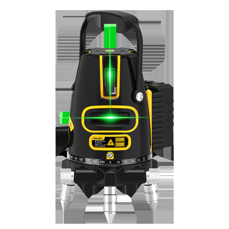 得力激光水平仪自动打线激光绿光小型高精度强光细线激光水平仪