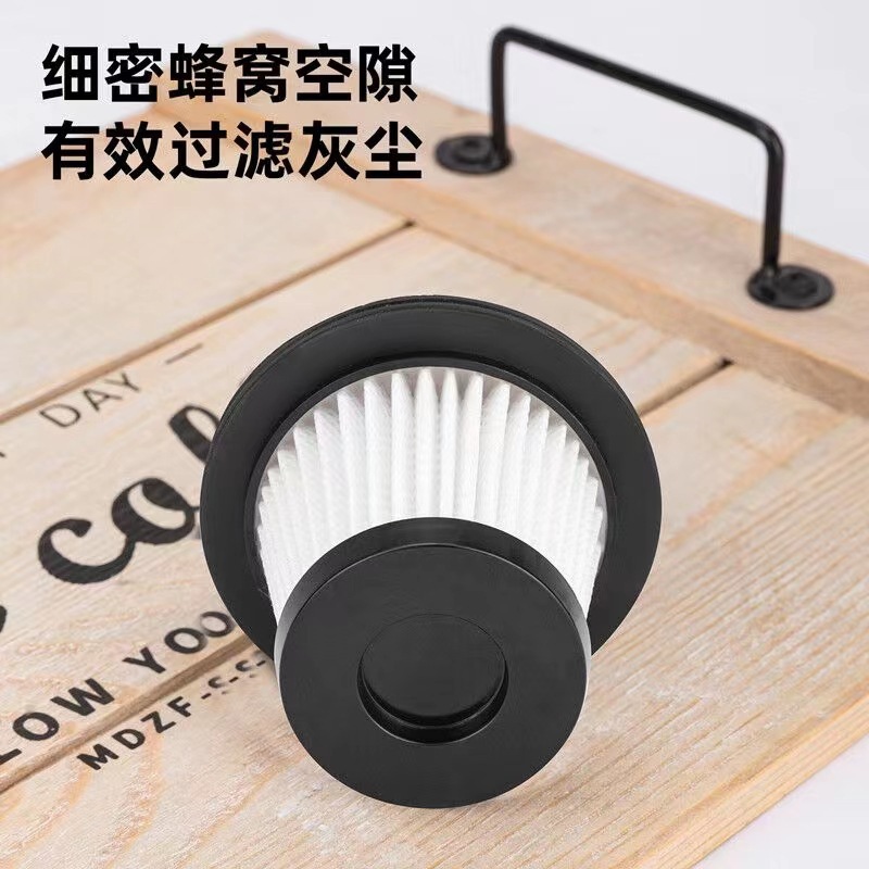 得力车载吸尘器 手持式无线大功率强吸力车用家用吸尘器 DL8080