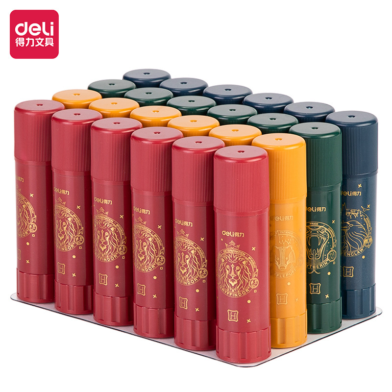 Deli 53273 Harry Potter Solid Adhesive Kindergarten Children's Handmade Color Changing Adhesive Stick Office Solid Adhesive