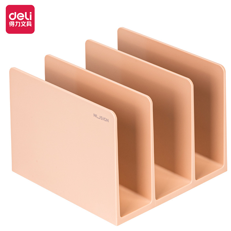 Deli Nusselt NS006 Bookshelf Bookholder Bookholder Backrest Bookshelf Simplified Nordic Bookshelf Student Office