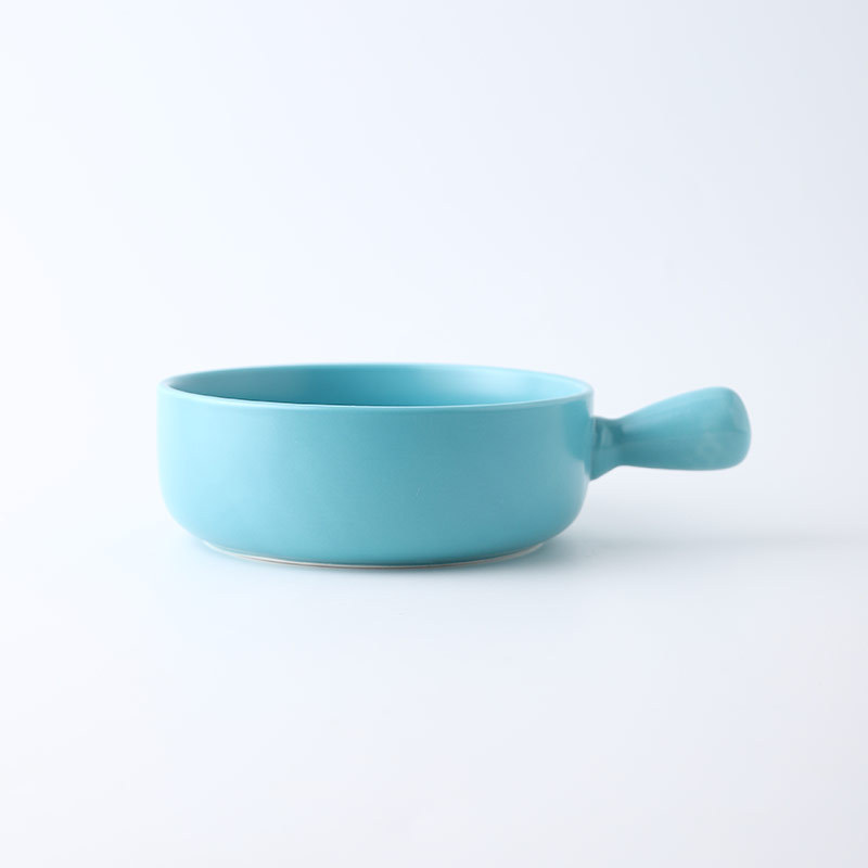 陶瓷处理蓝色碗700克