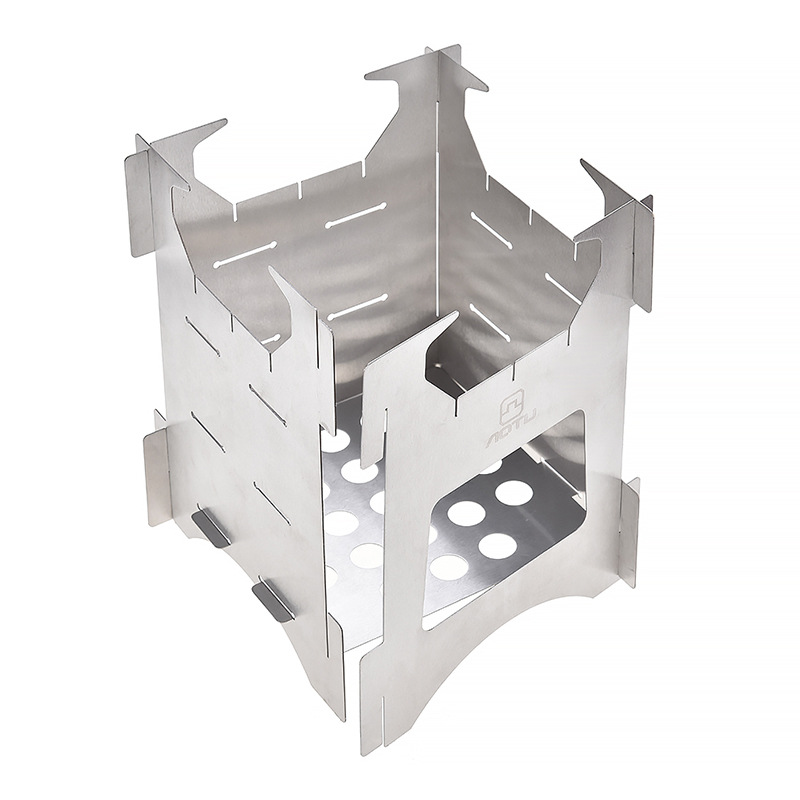 不锈钢柴火炉子651 g银色的