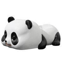 熊猫纸巾盒饰品1500克白