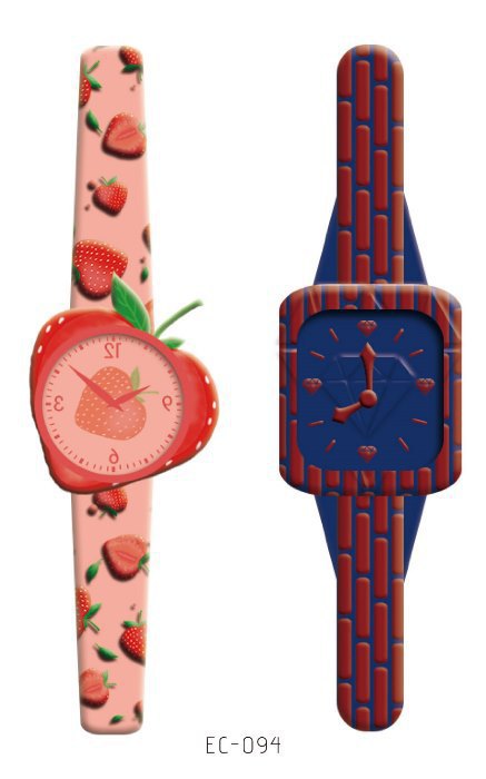 儿童卡通手表纹身贴 跨境一手货源工厂直销可爱男女孩防水纹身贴