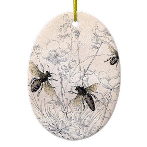 跨境专供圣诞陶瓷挂件定制热转印diy图案节日礼品圆形亚马逊爆款