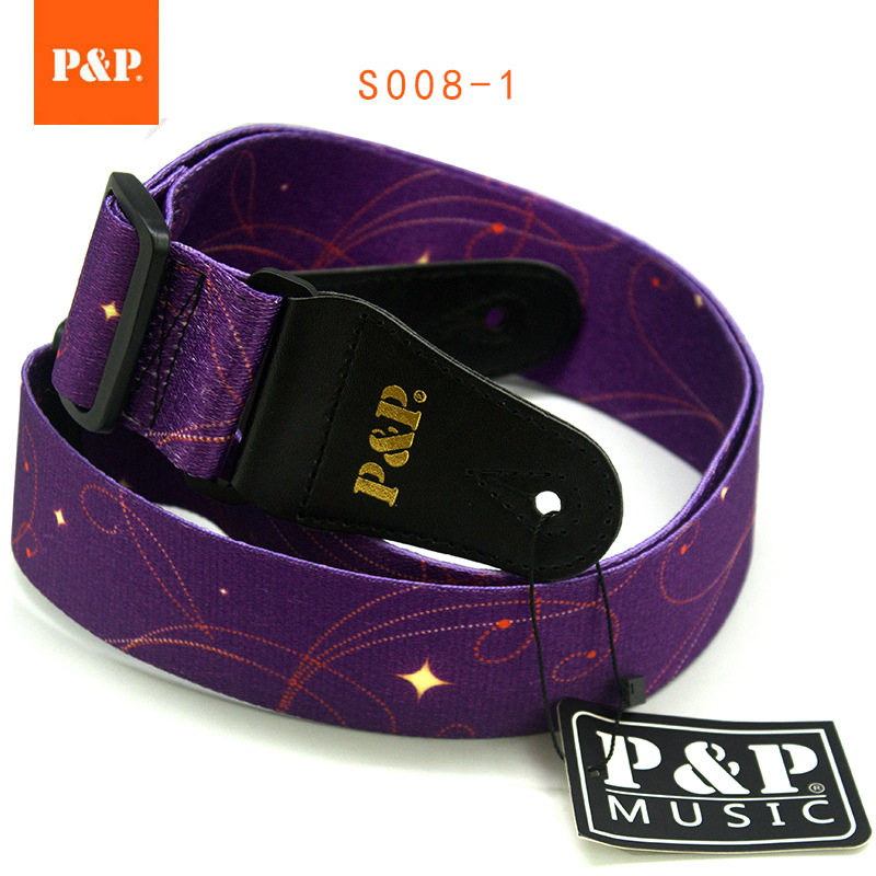 吉他背带 印花 一件代发 星空  乐器配件 吉他配件跨境 WISH爆款