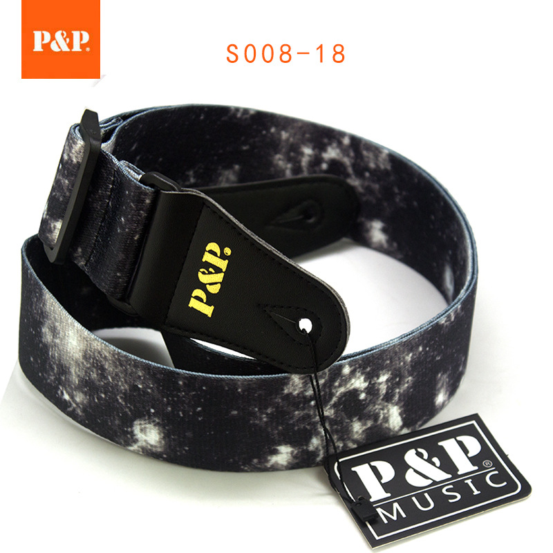 吉他背带 印花 一件代发 星空  乐器配件 吉他配件跨境 WISH爆款