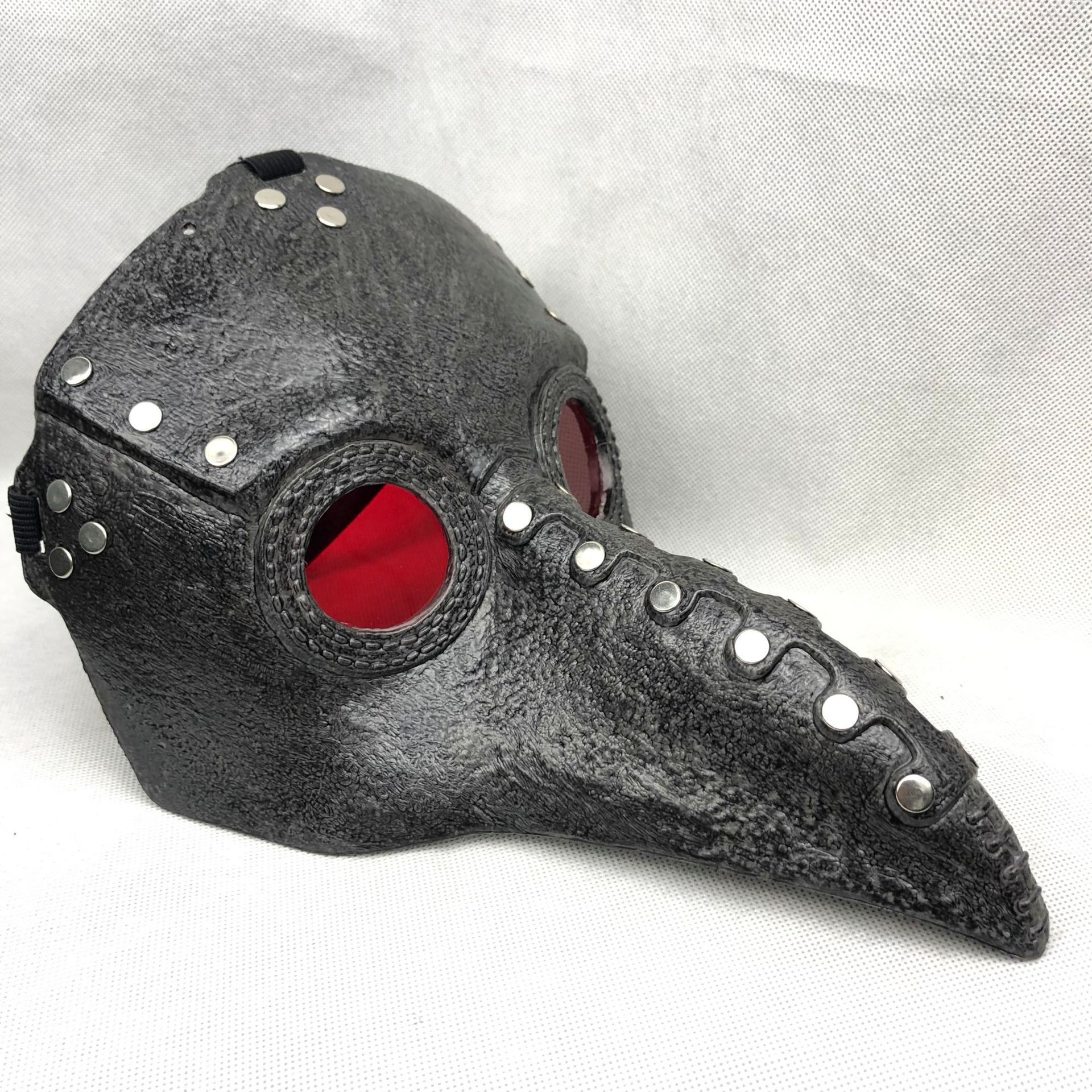 瘟疫长鸟嘴医生朋克面具万圣节cosplay 热卖爆款道具头套