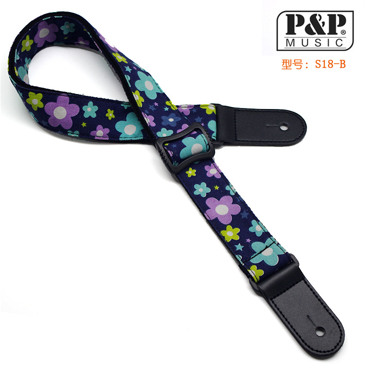 尤克里里背带   ukulele背带 乐器配件 S18-B/长135厘米 宽1.5寸