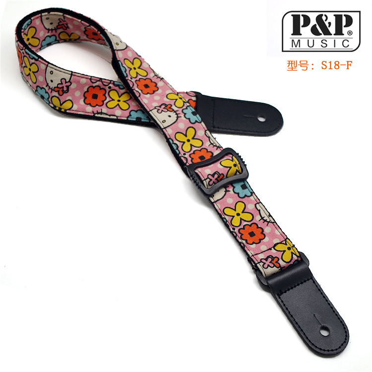 尤克里里背带   ukulele背带 乐器配件 S18-F/长135厘米 宽1.5寸