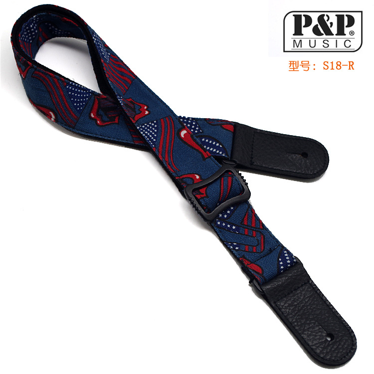 尤克里里背带   ukulele背带 乐器配件 S18-R/长135厘米 宽1.5寸