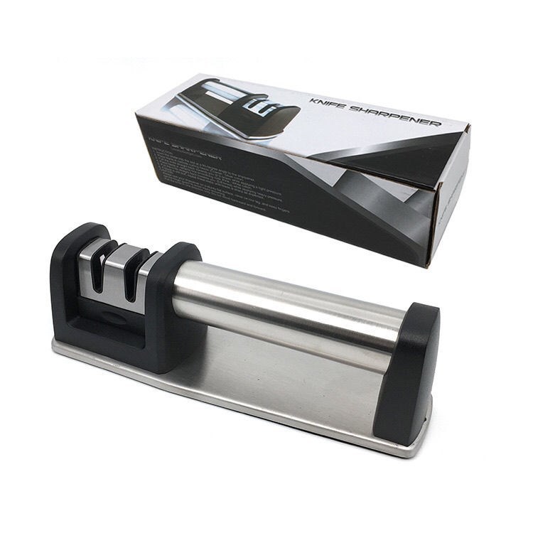 爆款磨刀器 家用菜刀粗磨细磨多功能手动防滑磨刀石