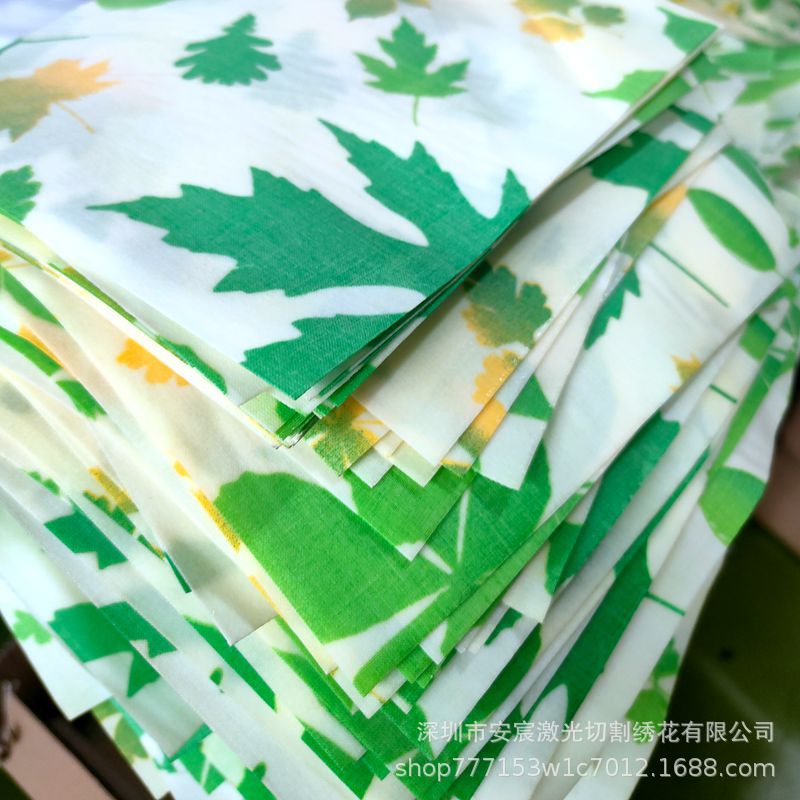 可自然降解有机棉蜂蜡保鲜布 现货蜂蜡保鲜膜:枫叶款