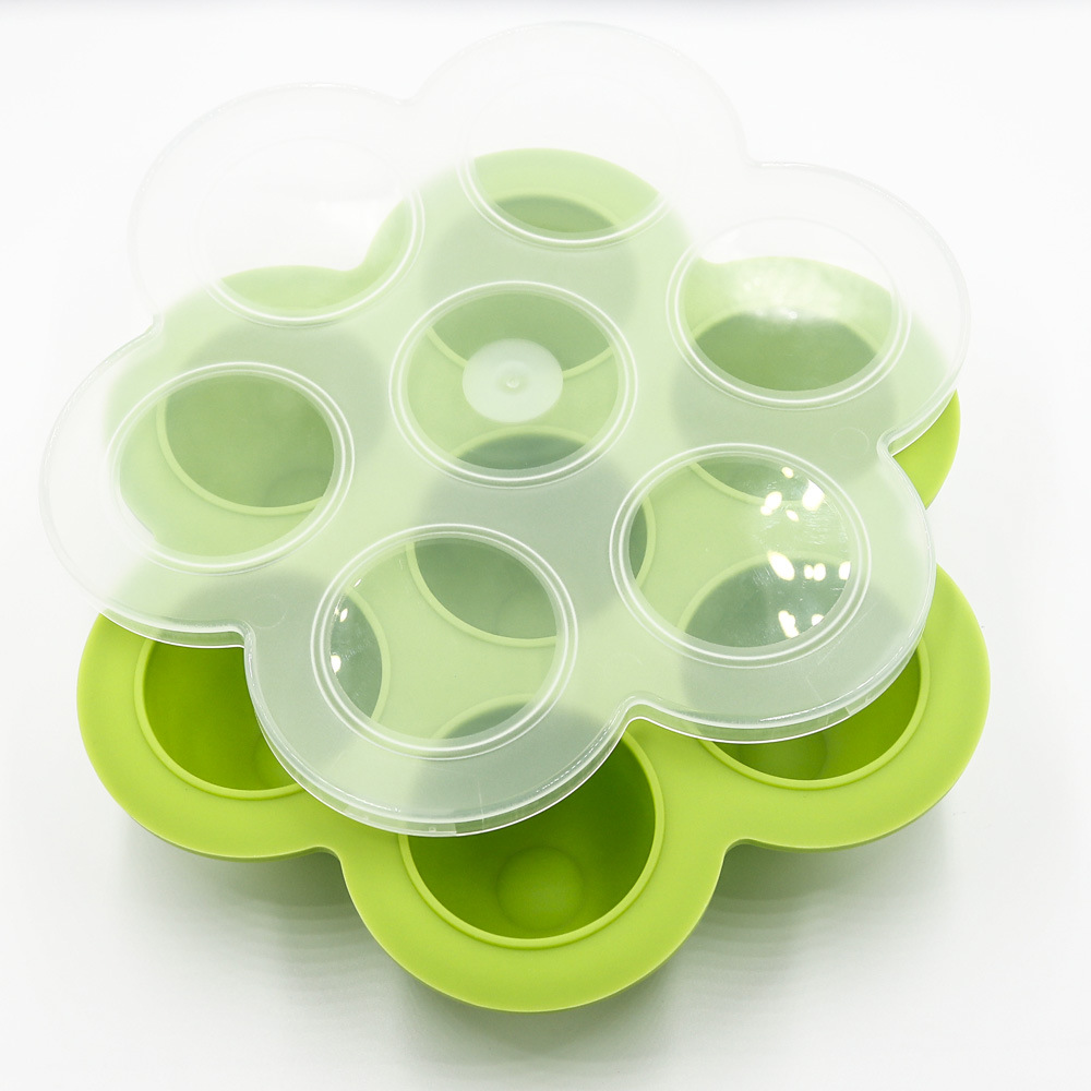 亚马逊货源跨境直销硅胶冰格现货抖音爆款厨房工具圆形模具冰格