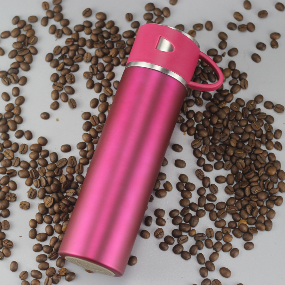 厂家批发跨境爆款全钢茶杯盖超长保温不锈钢保温杯户外水壶礼品