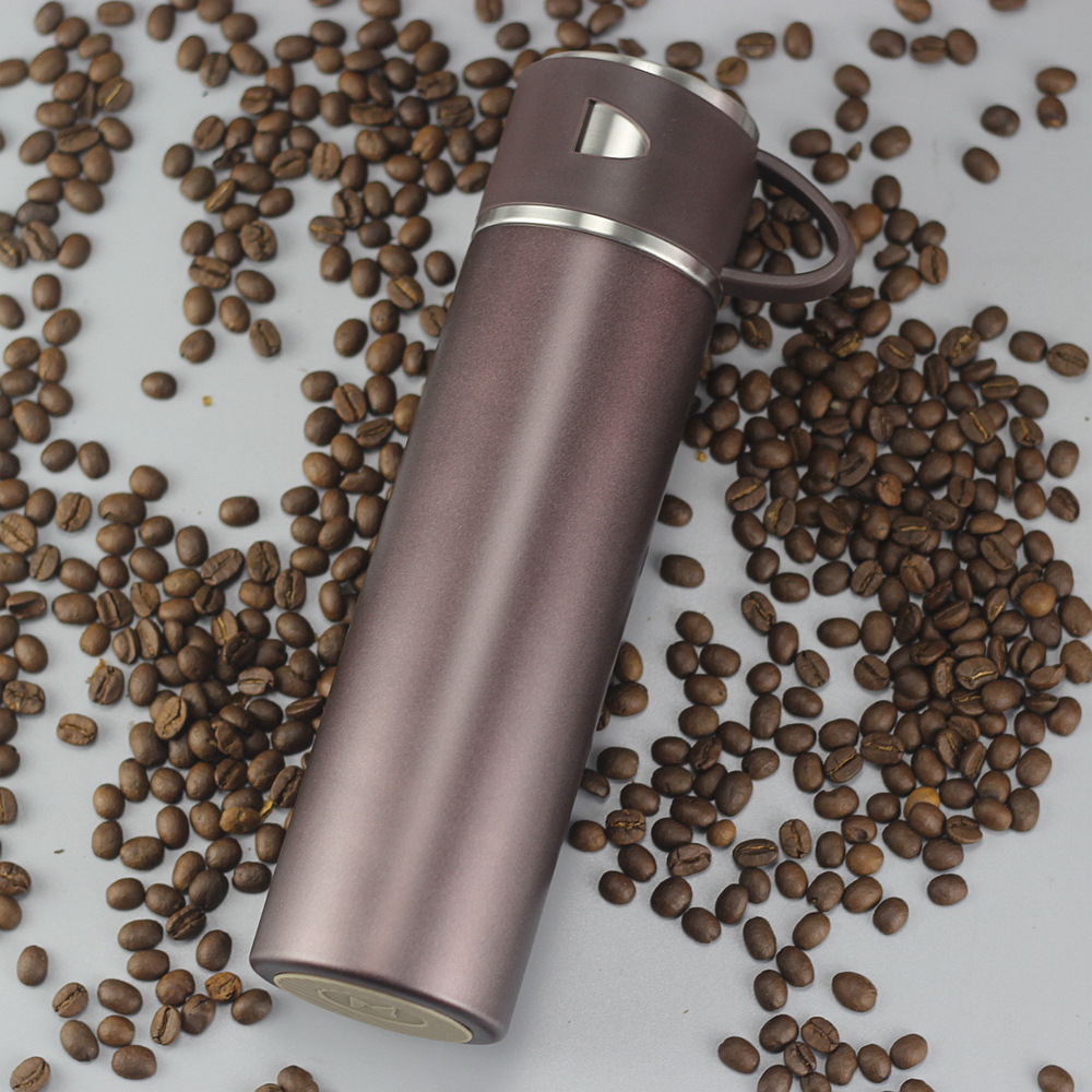 厂家批发跨境爆款全钢茶杯盖超长保温不锈钢保温杯户外水壶礼品