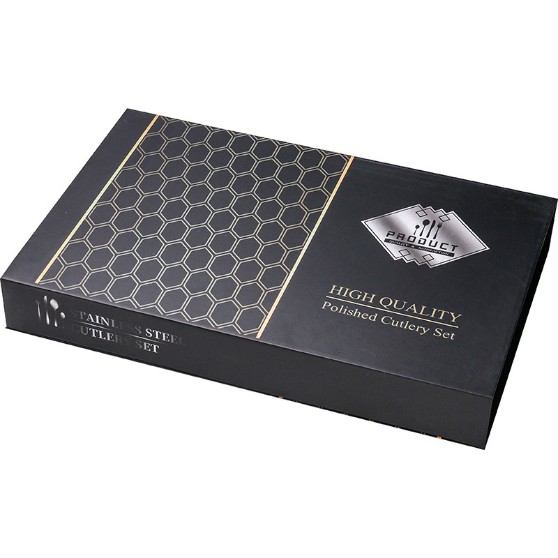 1010不锈钢餐具24件套葡萄牙四主件 刀叉勺跨境礼盒套装赠品 厂家