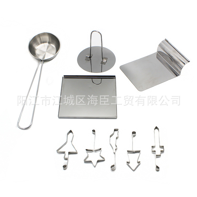 跨境爆款饼干抠糖饼椪糖果糖块扣糖饼 candy game饼干模具套装