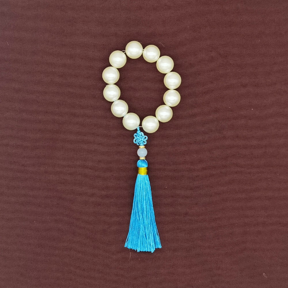 4只装跨境新款珍珠流苏餐巾环轻奢餐巾扣亚马逊爆款Napkin Rings