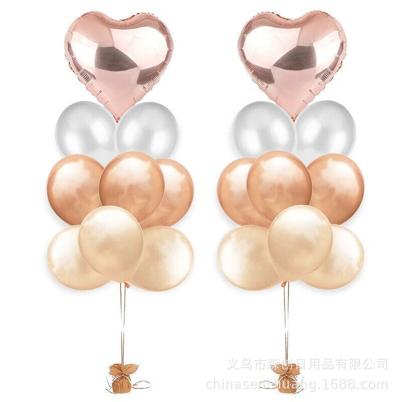 跨境爆款18寸派对气球套装乳胶铝膜气球套装生日气球派对装饰用品