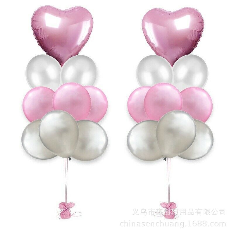 跨境爆款18寸派对气球套装乳胶铝膜气球套装生日气球派对装饰用品