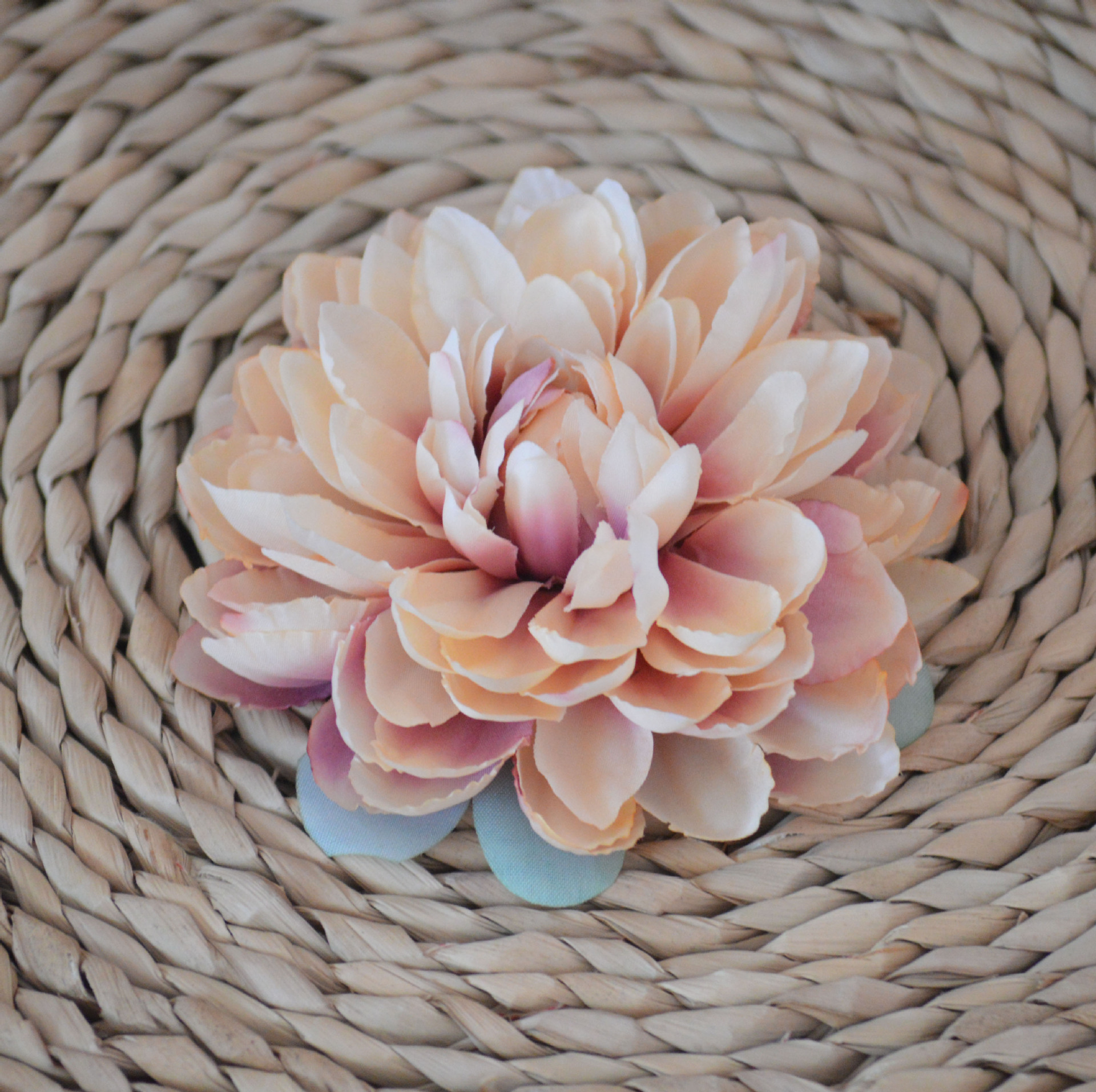 仿真花12色大丽花头大丽菊花环发饰配花婚庆花墙跨境外贸爆款花朵