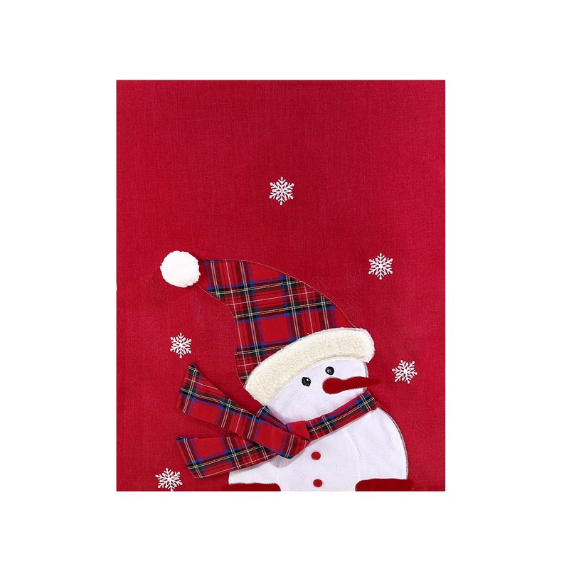 跨境圣诞爆款圣诞家居装饰品圣诞椅子套酒店餐厅椅子场景靠背装饰