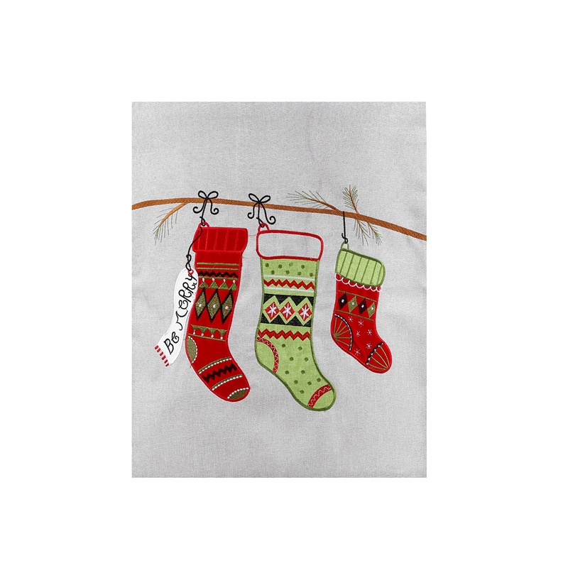 跨境圣诞爆款圣诞家居装饰品圣诞椅子套酒店餐厅椅子场景靠背装饰