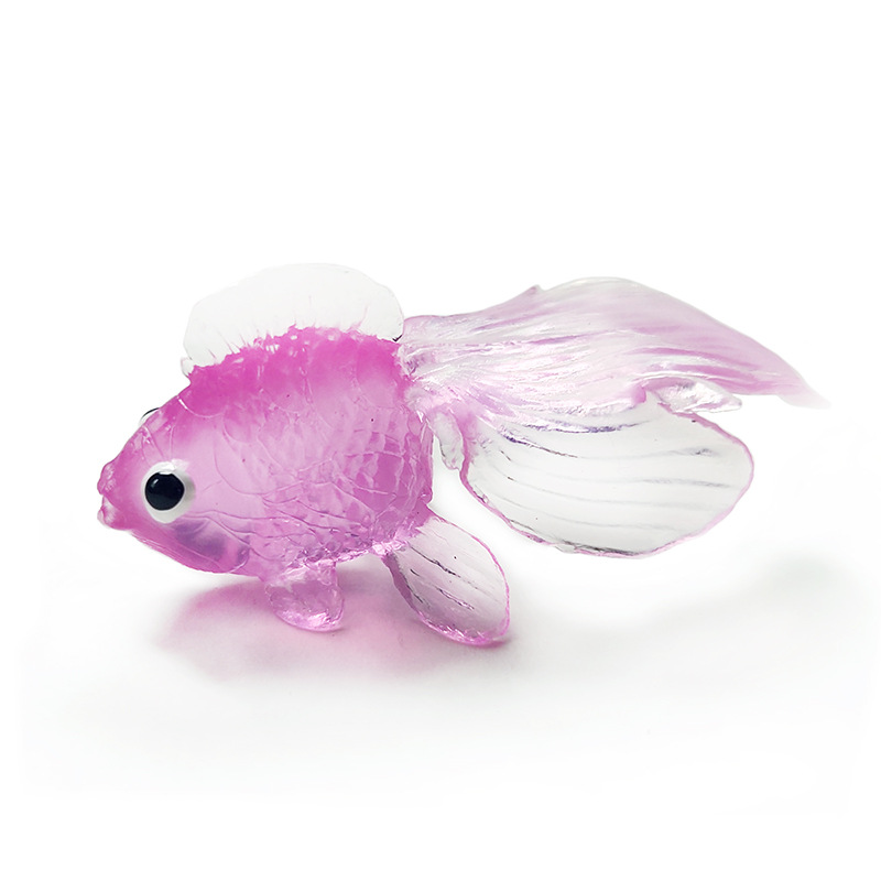 自漂浮仿真小金鱼鱼缸造景塑料仿真工艺品路亚鱼饵跨境爆款货源