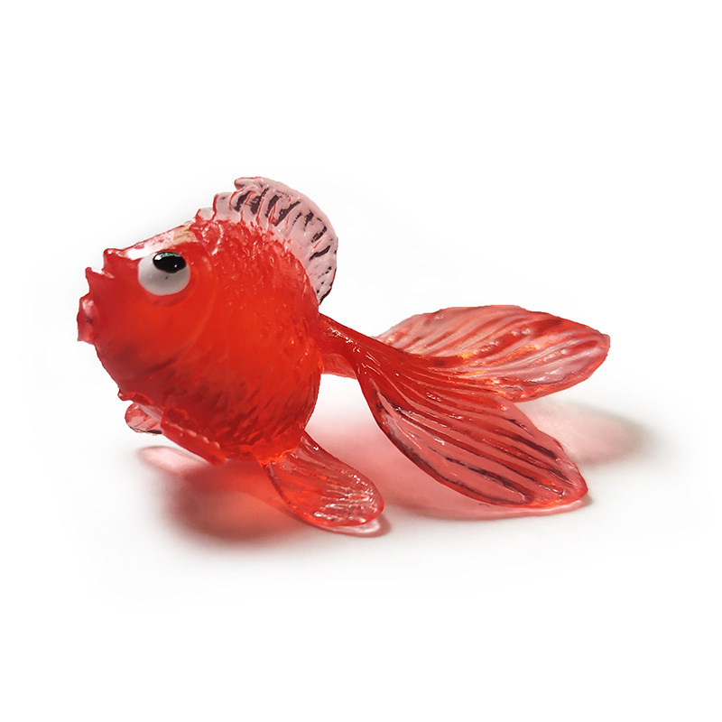自漂浮仿真小金鱼鱼缸造景塑料仿真工艺品路亚鱼饵跨境爆款货源