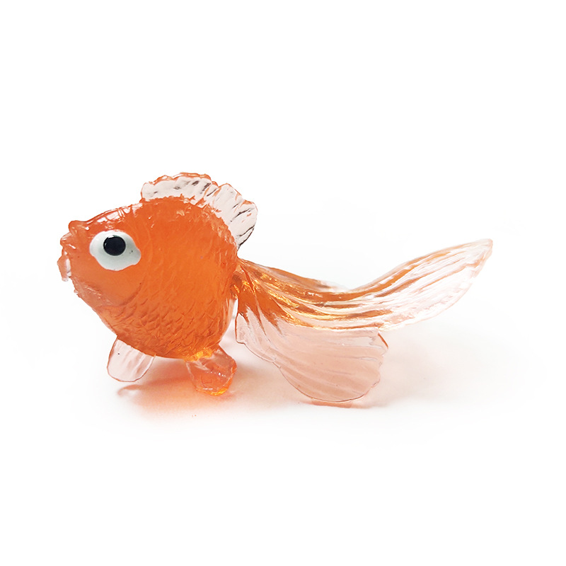 自漂浮仿真小金鱼鱼缸造景塑料仿真工艺品路亚鱼饵跨境爆款货源