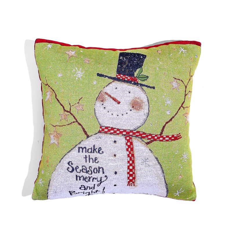 新款圣诞抱枕套沙发靠垫床头汽车坐垫腰枕靠垫跨境爆款现货抱枕套