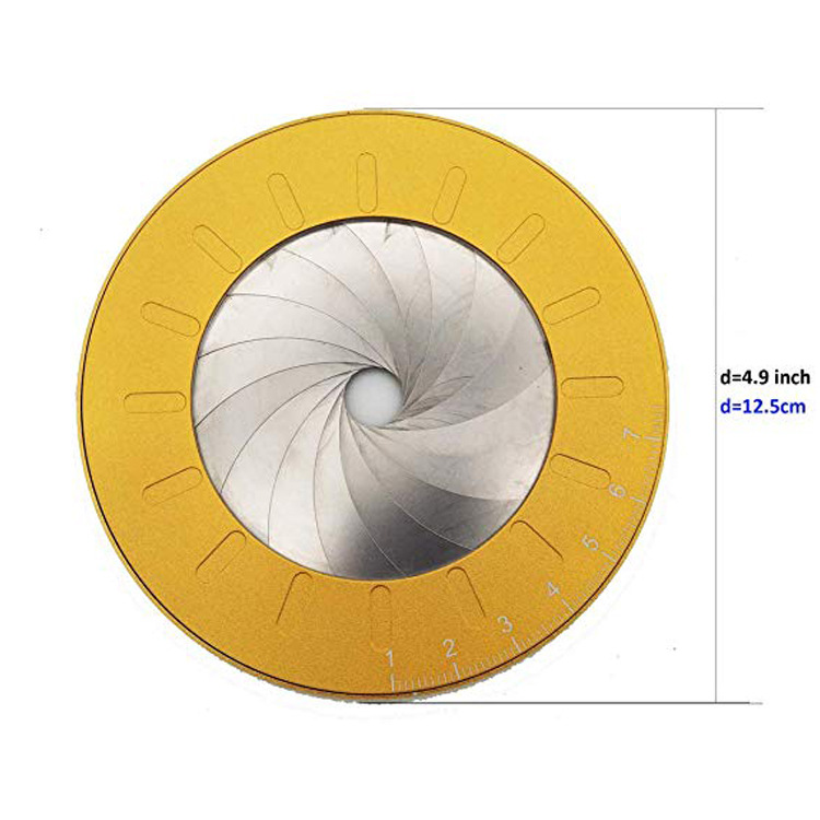 跨境爆款304不锈钢圆形画圆工具 测量绘图工具 多功能测量绘图尺