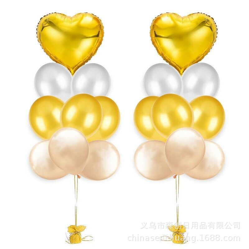跨境爆款18寸派对气球套装乳胶铝膜气球套装生日气球派对装饰用品
