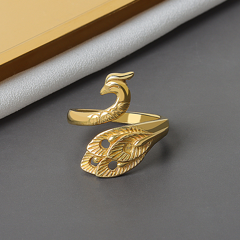 跨境爆款配饰创意开口织毛衣戒指女个性钩针带线指环毛线带线神器