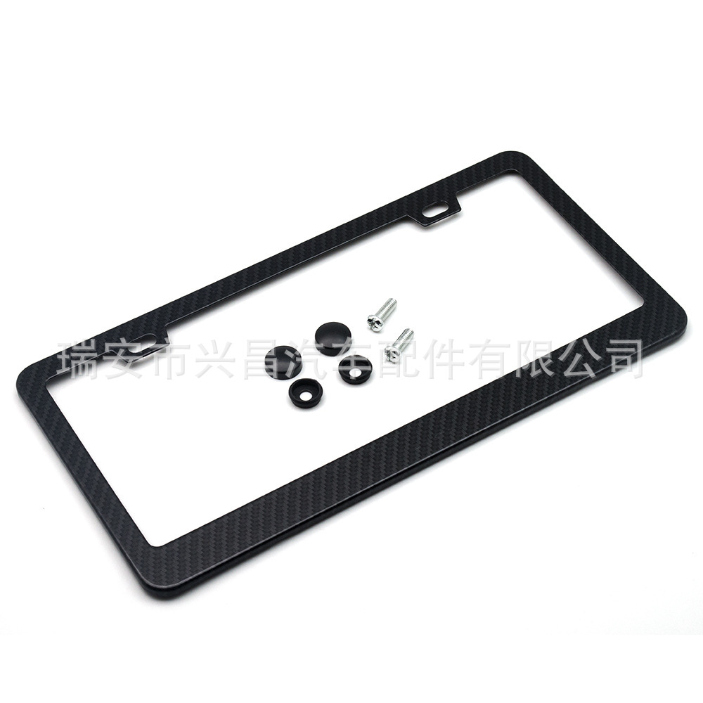 厂家新品不锈钢汽车车牌架牌照框美式车牌改装汽车