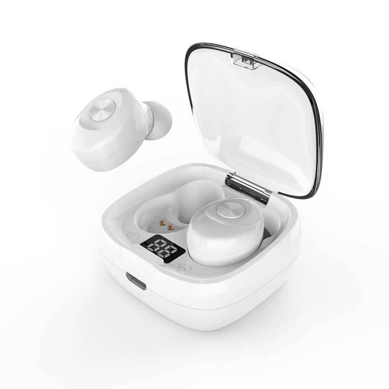 XG8数显屏蓝牙耳机 运动TWS无线5.0立体声耳机 现货批发