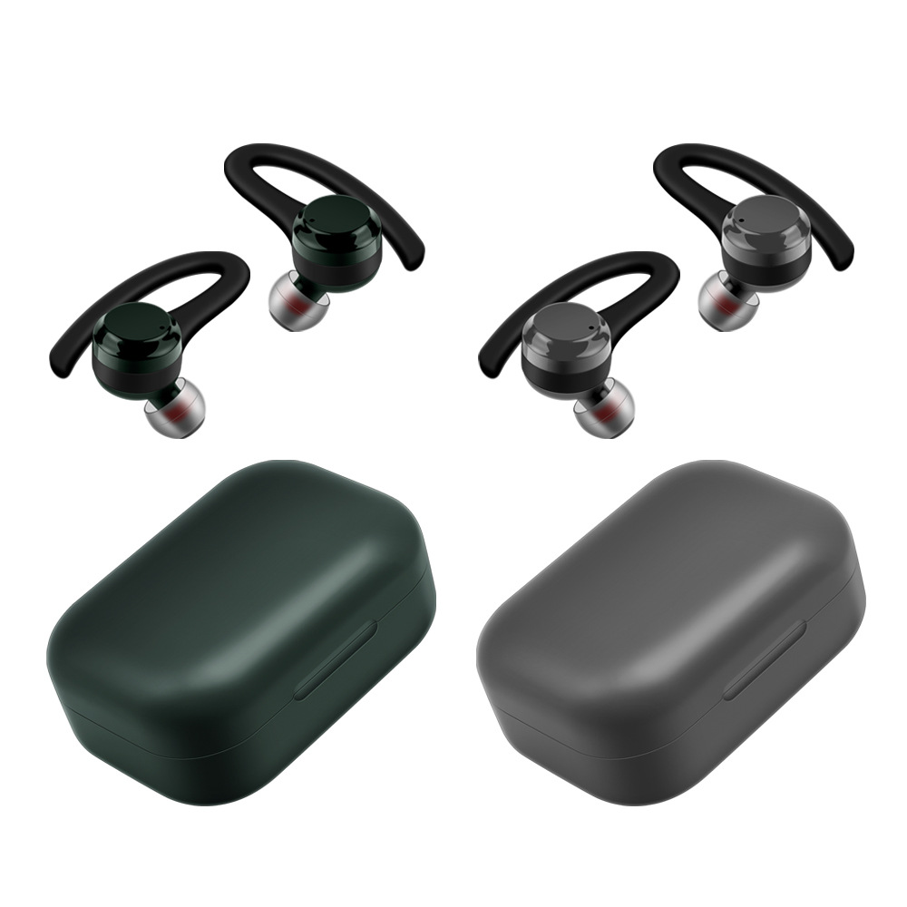 源头工厂TWS蓝牙5.0  耳挂式无线运动亚马逊蓝牙耳机
