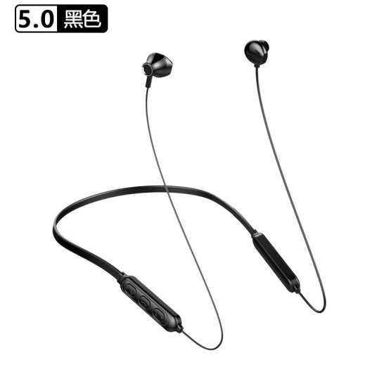 私模 Y10挂脖蓝牙耳机5.0 颈挂式运动无线耳机直供 现货